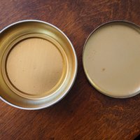 Vintage floral tin box | Floral tin box | Vintage storage box | Round floral tin box