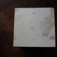 Vintage wooden salt container | Wooden salt box | Vintage salt box