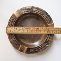 Vintage brass ashtray | Vintage ashtray | Brass ashtray