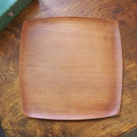 Vintage teak tray | Vintage Lainisalo teak tray | Rectangular teak serving tray | Finnish teak tray | Lainisalo teak tray