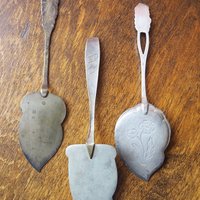 Vintage alpacca silver cake server | Vintage cake server | Alpacca silver cake server | Ornate cake server | Vintage pie server