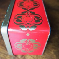 Vintage floral tin box | Floral tin box | Vintage storage box | 6 MB container Made in Great Britain
