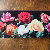 Vintage floral tin box | Floral tin box | Vintage storage box | 6 MB container Made in Great Britain