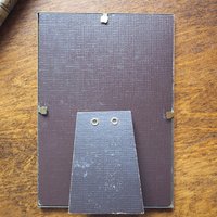 Vintage brass photo frame | Brass photo frame 12x17 cm | Brass picture frame | Vintage brass picture frame