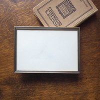 Vintage brass photo frame | Brass photo frame 12x17 cm | Brass picture frame | Vintage brass picture frame