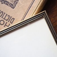 Vintage brass photo frame | Brass photo frame 12x17 cm | Brass picture frame | Vintage brass picture frame