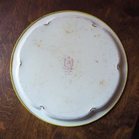 Vintage Daher Decorated Ware tray | Vintage floral tin tray | Vintage scalloped tin tray | Vintage tray | Made in England