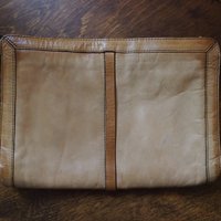 Vintage leather crossbody bag | Vintage leather bag | Light brown leather bag | Vintage handbag