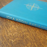 Vintage world atlas | Joka kodin kartasto | Vintage maps | Finnish atlas | 1960s world atlas