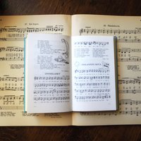 Vintage Finnish music books | Vintage music books | Vintage books from Finland | Vintage sheet music