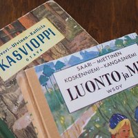 Vintage school books | Kasvioppi | Finnish nature books | Vintage botany school books | Vintage nature school books