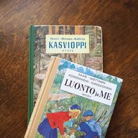 Vintage school books | Kasvioppi | Finnish nature books | Vintage botany school books | Vintage nature school books