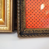 Vintage photo frame 18x24 cm | Vintage brass frame | Brass picture frame | Ornate photo frame | Vintage photo frame