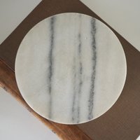 Vintage marble ashtray | Vintage ashtray | White and grey marble ashtray | Marble ashtray | White marble ashtray