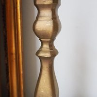 Vintage candlestick holder | Tall candlestick holder | Brass candlestick holder | Vintage home decor
