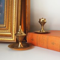 Vintage brass incense holder | Small brass incense holders | Brass incense holders