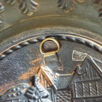 Set of two vintage copper wall plates | Decorative wall plates | Vintage copper plates | Vintage wall decor