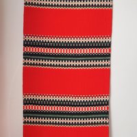 Vintage wall hanging | Large wall hanging | Scandinavian woven textile | Geometrical wall hanging | Large Scandinavian wall hanging