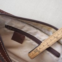 Vintage leather bag | Small vintage crossbody bag | Brown crossbody bag | Vintage leather crossbody bag | Three Bags leather bag
