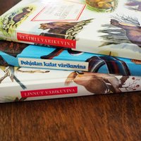 Vintage books | Scandinavian animal, bird and fish books | Illustrated bird, animal and fish books | Vintage illustrations | Finnish books