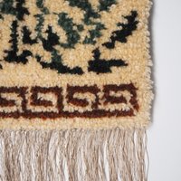Vintage wall hanging | Floral wall tapestry | Scandinavian wall hanging | Vintage wall tapestry | Handmade wool wall hanging