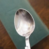 Vintage christening spoon | Vintage alpacca silver baby spoon | Christening spoon | Vintage baby spoon | Vintage Christening gifts