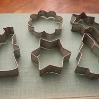 Vintage gingerbread shapes | Vintage gingerbread molds | Moomin gingerbread shapes | Christmas baking molds | Vintage kitchen decor