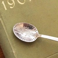 Set of six vintage coffee spoons | Vintage mocca spoons | Small coffee spoons | Nordic spoon set | Vintage Lapland coffee spoons