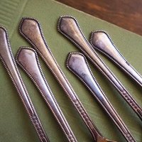 Set of six vintage coffee spoons | Vintage alpacca silver coffee spoons | Melchior spoons | Vintage coffee spoon set | Soviet coffee spoons