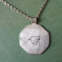 Vintage pewter pendant | Affa Alex Vittsjö pendant | Swedish pewter pendant | Vintage Vittsjö pewter pendant
