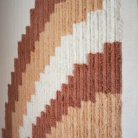 Vintage wall hanging | Large wall hanging | Vintage pink wall hanging | Scandinavian woven textile | Made in Finland