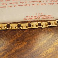 Set of three vintage bracelets | Agate and goldstone bracelets | Thunderegg agate bracelet | Genuine Goldstone bracelets | Handmade in USA