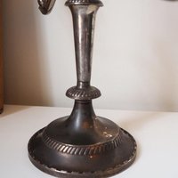 Vintage three arm candelabra | Silver plated candelabrum | Three arm candlestick holder | Vintage candelabrum