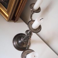 Vintage three arm candelabra | Silver plated candelabrum | Three arm candlestick holder | Vintage candelabrum
