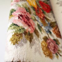 Vintage wall hanging | Floral wall rug | Vintage floral rug | Floral wall hanging | Retro wall hanging | Vintage rug