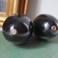 Vintage maracas | Vintage hand-painted maracas | Wooden maracas | Spanish maracas | Set of two vintage maracas | Vintage maracas from Spain