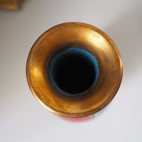 Vintage Cloisonné vase | Large Cloisonné vase | Vintage vase | Cloisonné vase | Enamelled vase |