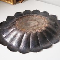 Vintage silver plated bowl | Silver plated fruit bowl | Vintage serving bowl | Scalloped silver plated bowl | Vintage fruit bowl