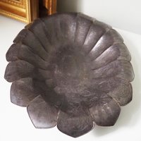 Vintage silver plated bowl | Silver plated fruit bowl | Vintage serving bowl | Scalloped silver plated bowl | Vintage fruit bowl