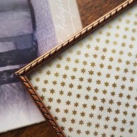 Vintage rose gold photo frame | Vintage photo frame 16.5 x 22.5 cm | Rose gold photo frame | Vintage copper tone picture frame