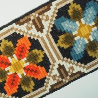 Vintage wall hanging | Small vintage wall hanging | Scandinavian woven textile | Retro wall hanging | Made in Finland