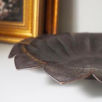 Vintage silver plated bowl | Silver plated fruit bowl | Vintage serving bowl | Scalloped silver plated bowl | Vintage fruit bowl
