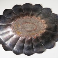 Vintage silver plated bowl | Silver plated fruit bowl | Vintage serving bowl | Scalloped silver plated bowl | Vintage fruit bowl