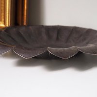 Vintage silver plated bowl | Silver plated fruit bowl | Vintage serving bowl | Scalloped silver plated bowl | Vintage fruit bowl