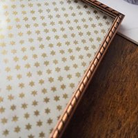 Vintage rose gold photo frame | Vintage photo frame 16.5 x 22.5 cm | Rose gold photo frame | Vintage copper tone picture frame