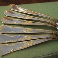 Set of six vintage dessert forks | Small vintage forks | Vintage dessert forks | Herdmar dessert forks 18/10 | Made in Portugal