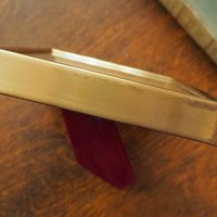 Vintage brass photo frame | Shadowbox picture frame | Brass photo frame 9x13 cm | Vintage brass picture frame | Solid brass frame