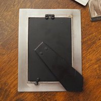 Vintage photo frame | Heavy silver tone frame | Vintage photo frame | Vintage picture frame | Silver tone photo frame | Silver picture frame