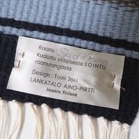 Vintage wall hanging | Finnish Raanu | Scandinavian wall tapestry | Toini Joki Raanu | Large vintage wall tapestry | Made in Finland