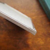 Vintage silver plated photo frame | Silver plated photo frame 15x20 cm | Vintage silver plated picture frame | Vintage Jyden frame